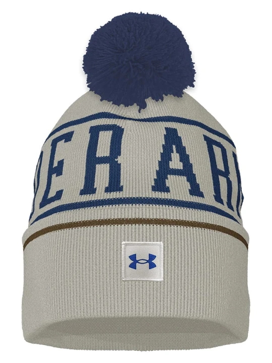 Zdjęcie produktu Under Armour Czapka "Halftime Pom" w kolorze szarym rozmiar: onesize