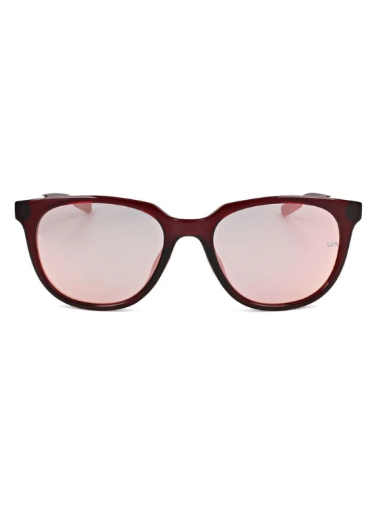 Zdjęcie produktu Under Armour Damskie okulary przeciwsłoneczne w kolorze bordowo-jasnoróżowym rozmiar: 54