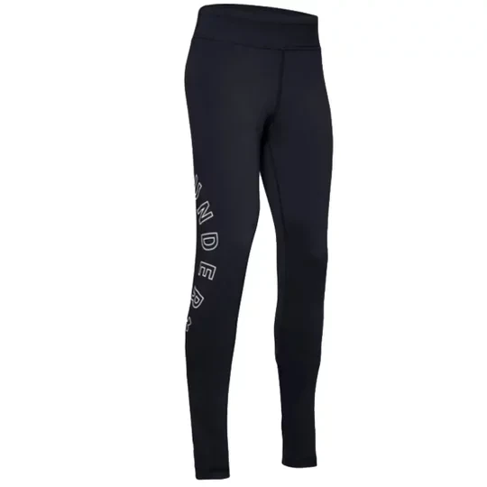 Zdjęcie produktu Under Armour Favorite Leggings K 1351751-001, Dla dziewczynki, Czarne, leginsy, bawełna, rozmiar: XL