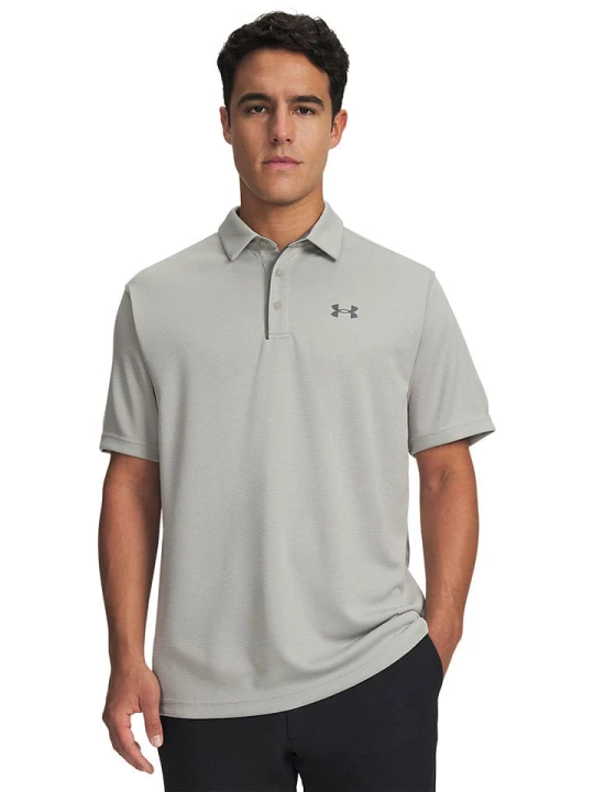 Zdjęcie produktu Under Armour Funkcyjna koszulka polo w kolorze szarym rozmiar: M