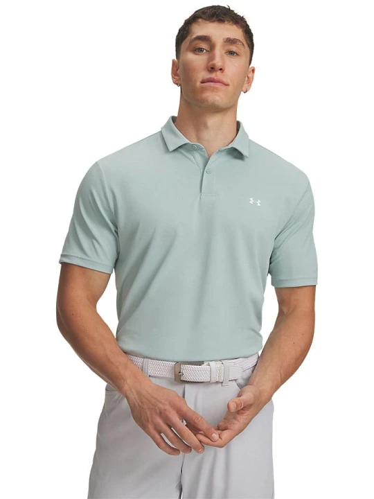 Zdjęcie produktu Under Armour Funkcyjna koszulka polo w kolorze turkusowym rozmiar: XL