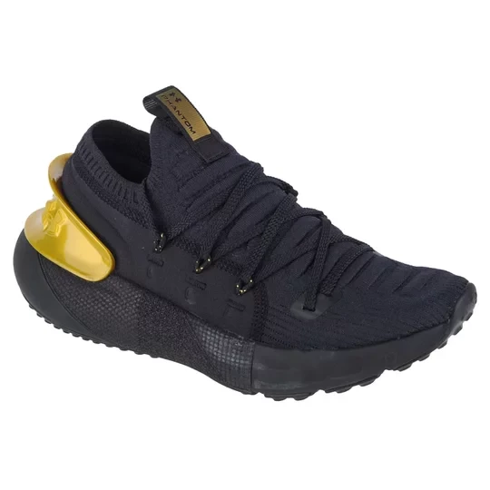 Zdjęcie produktu Under Armour Hovr W Phantom 3 MTLC 3025521-003, Damskie, Czarne, buty do biegania, tkanina, rozmiar: 36, 5