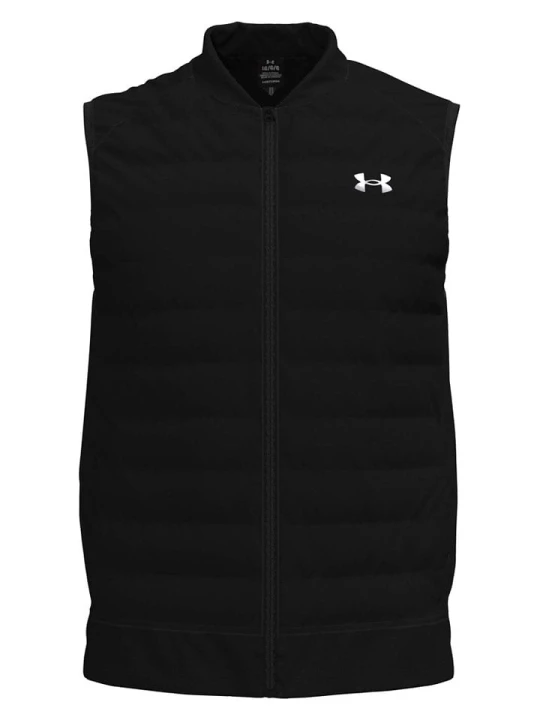 Zdjęcie produktu Under Armour Kamizelka pikowana "Launch" w kolorze czarnym rozmiar: L