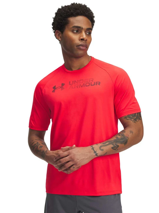 Zdjęcie produktu Under Armour Koszulka funkcyjna w kolorze czerwonym rozmiar: M
