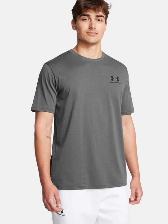 Zdjęcie produktu Under Armour Koszulka "Sport Style" w kolorze szarym rozmiar: 3XL