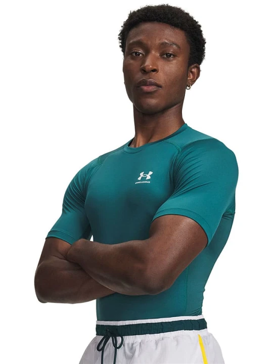Zdjęcie produktu Under Armour Koszulka sportowa "Armour Comp" w kolorze morskim rozmiar: L