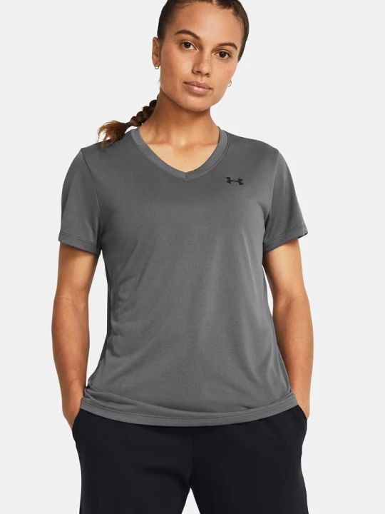 Zdjęcie produktu Under Armour Koszulka sportowa "Tech" w kolorze antracytowym rozmiar: XS