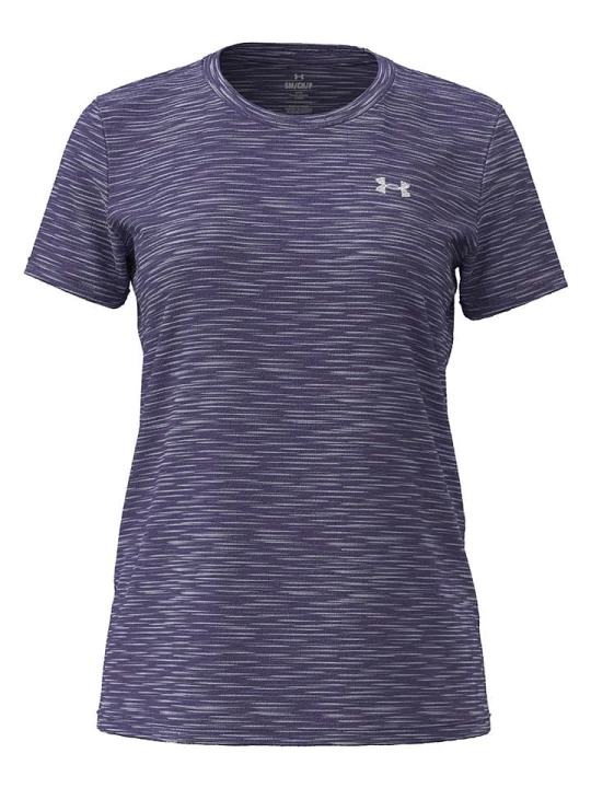 Zdjęcie produktu Under Armour Koszulka sportowa "Tech" w kolorze fioletowym rozmiar: S