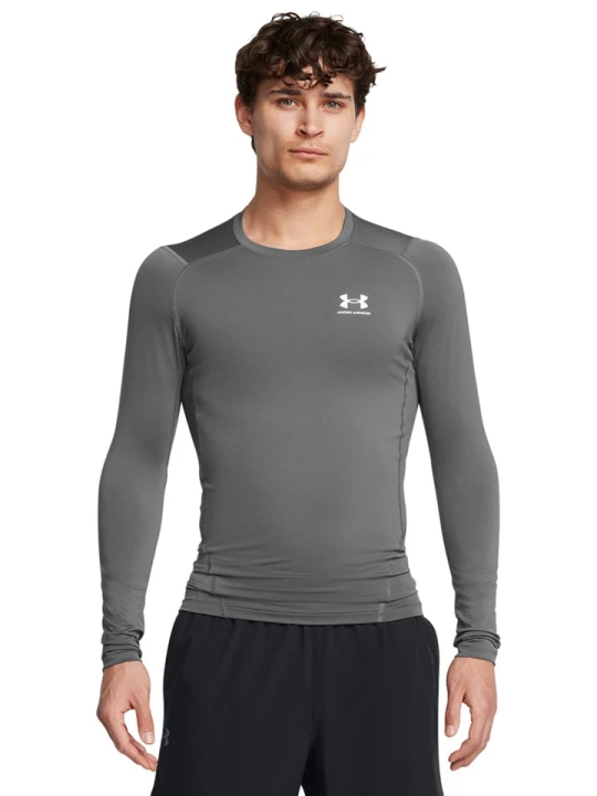 Zdjęcie produktu Under Armour Koszulka sportowa "UA HG Armour Comp" w kolorze szarym rozmiar: L