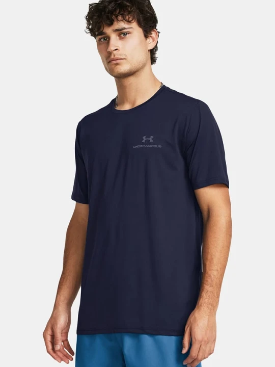 Zdjęcie produktu Under Armour Koszulka sportowa "Vanish Energy" w kolorze granatowym rozmiar: M