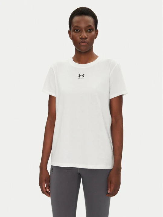 Zdjęcie produktu Under Armour Koszulka techniczna Rival Core 1383648 Biały Regular Fit