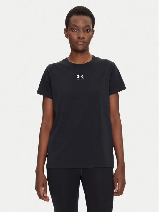 Zdjęcie produktu Under Armour Koszulka techniczna Rival Core 1383648 Czarny Regular Fit