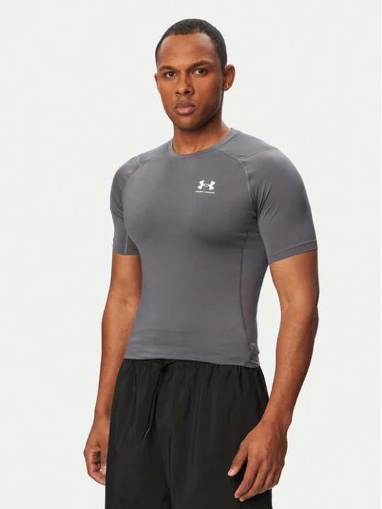 Zdjęcie produktu Under Armour Koszulka techniczna Ua HeatGear® Armour 1361518 Szary Slim Fit