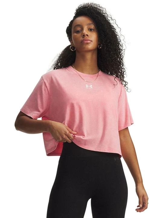Zdjęcie produktu Under Armour Koszulka w kolorze jasnoróżowym rozmiar: S