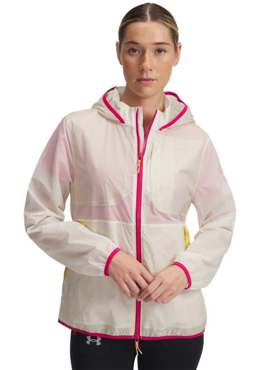 Zdjęcie produktu Under Armour Kurtka przeciwwiatrowa w kolorze białym rozmiar: M