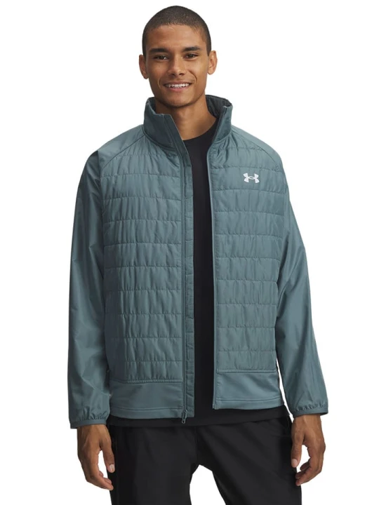 Zdjęcie produktu Under Armour Kurtka w kolorze szaroniebieskim do biegania rozmiar: M