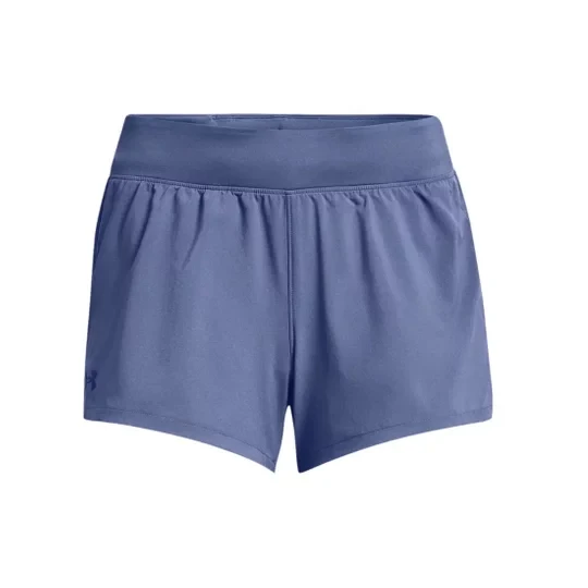 Zdjęcie produktu Under Armour Launch SW 3 Short 1342837-470, Damskie, Niebieskie, spodenki, poliester, rozmiar: S