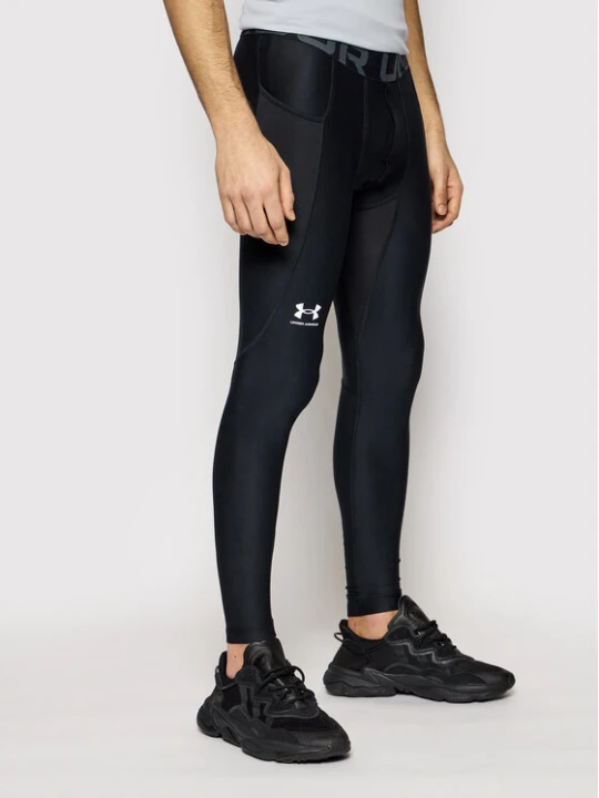 Zdjęcie produktu Under Armour Legginsy HeatGear® 1361586 Czarny Slim Fit