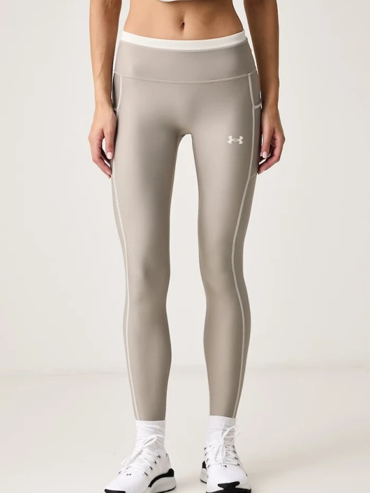 Zdjęcie produktu Under Armour legginsy sportowe damskie HeatGear beżowy