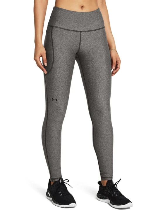 Zdjęcie produktu Under Armour Legginsy sportowe "HeatGear" w kolorze szarym rozmiar: XS