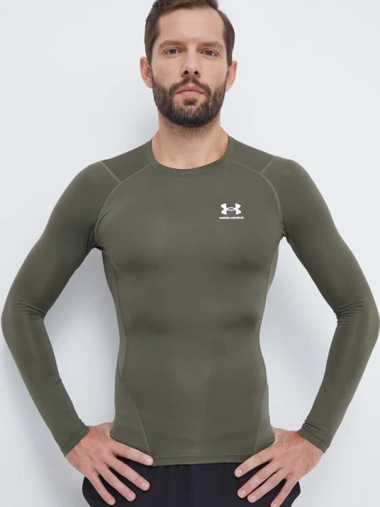 Zdjęcie produktu Under Armour longsleeve treningowy zielony