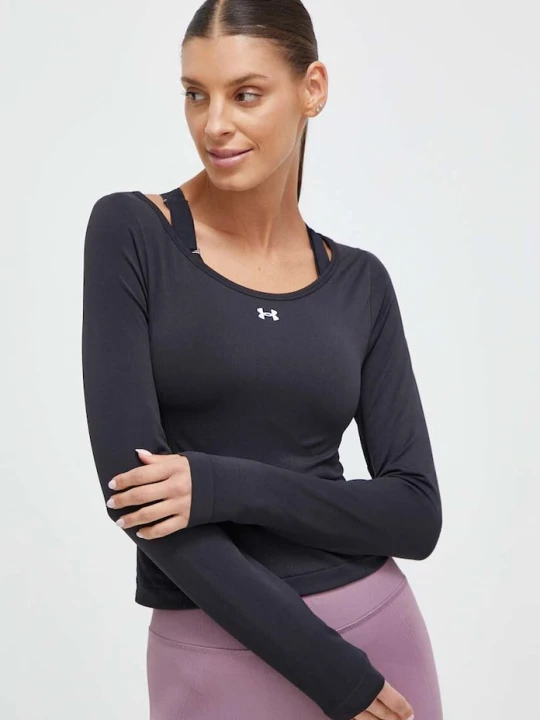 Zdjęcie produktu Under Armour longsleeve treningowy Train Seamless czarny