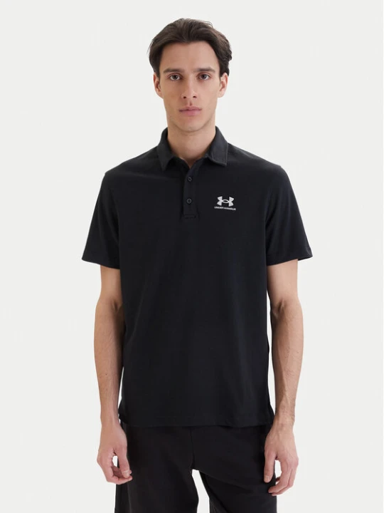 Zdjęcie produktu Under Armour Polo UA Icon 1386608 Czarny Loose Fit