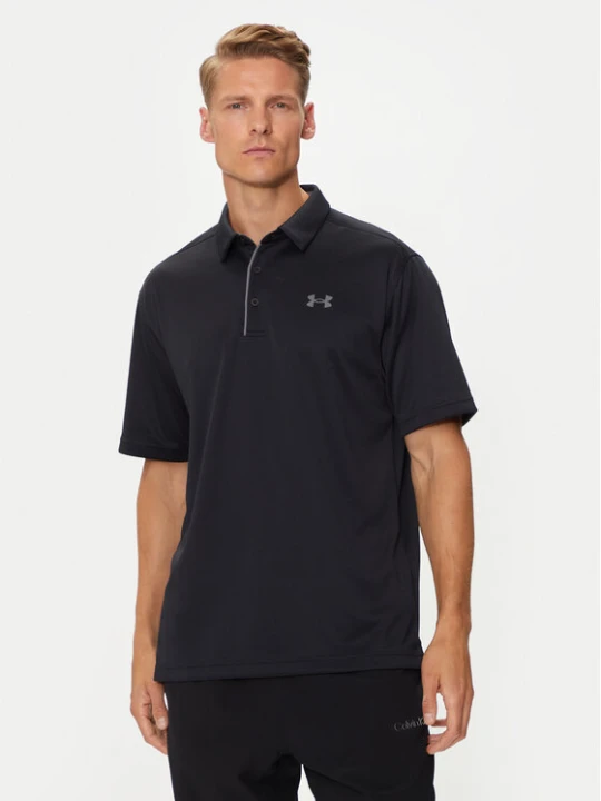 Zdjęcie produktu Under Armour Polo UA Tech 1290140 Czarny Loose Fit