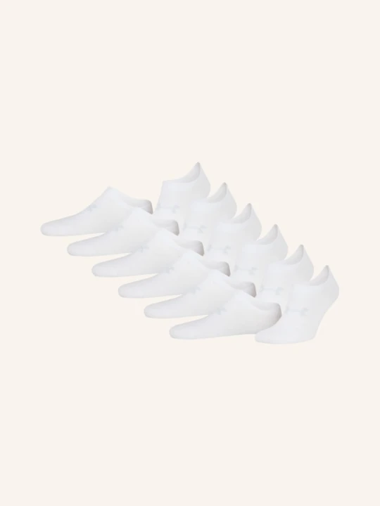 Zdjęcie produktu Under Armour Skarpety Do Obuwia Sportowego Essential No Show, 6 Par weiss 100 WHITE
