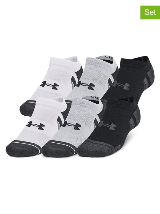 Zdjęcie produktu Under Armour Skarpety sportowe (6 par) "Perf Tech" w kolorze szarym rozmiar: XL