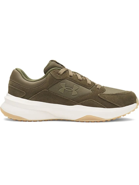 Zdjęcie produktu Under Armour Skórzane buty sportowe w kolorze khaki rozmiar: 44