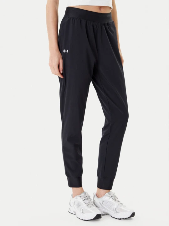 Zdjęcie produktu Under Armour Spodnie dresowe Armoursport High Rise Wvn Pnt 1382727-001 Czarny Loose Fit