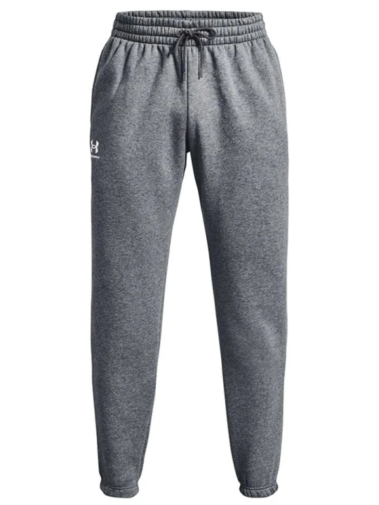 Zdjęcie produktu Under Armour Spodnie dresowe "Essential" w kolorze szarym rozmiar: L