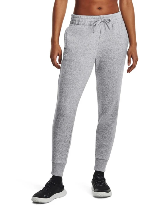 Zdjęcie produktu Under Armour Spodnie dresowe "Rival" w kolorze szarym rozmiar: XL