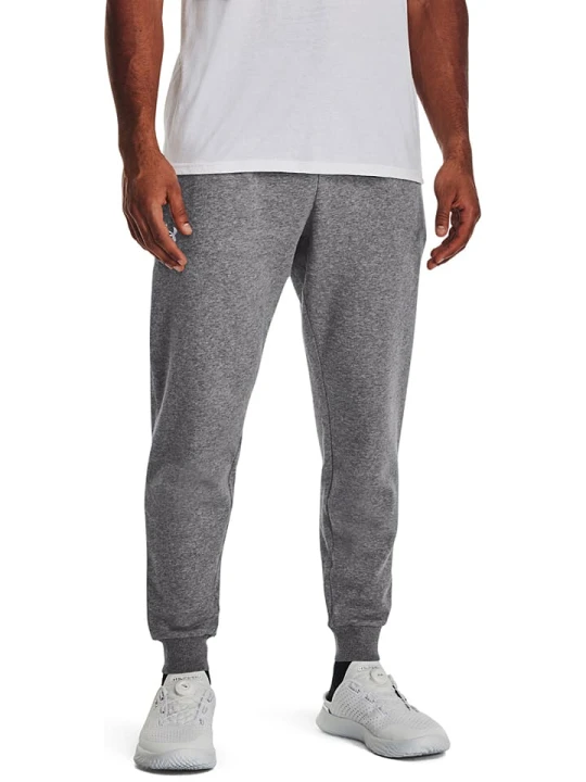 Zdjęcie produktu Under Armour Spodnie dresowe "Rival" w kolorze szarym rozmiar: M