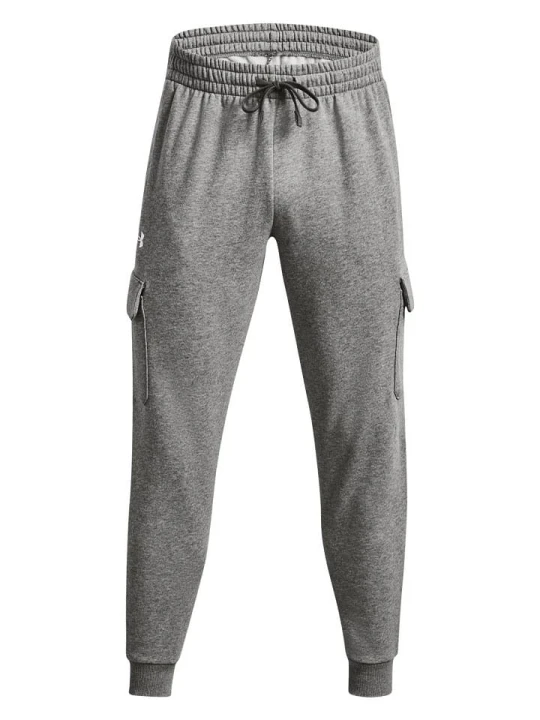 Zdjęcie produktu Under Armour Spodnie dresowe "Rival" w kolorze szarym rozmiar: XL