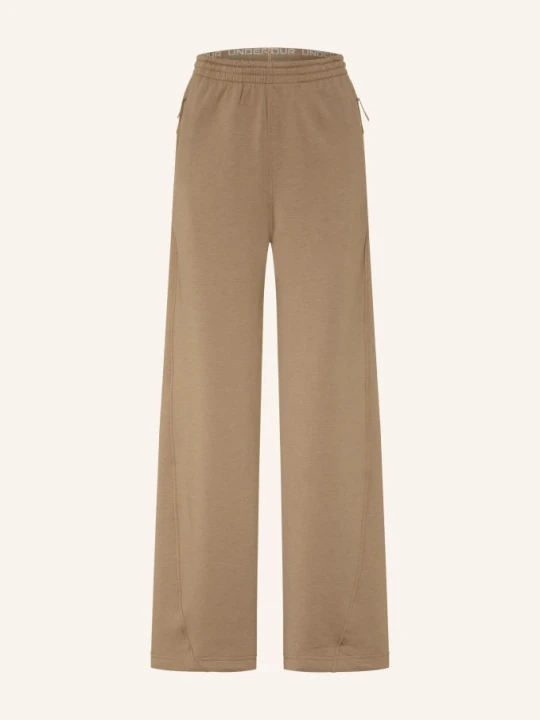 Zdjęcie produktu Under Armour Spodnie Dresowe Unstoppable Flc Open beige KHAKI