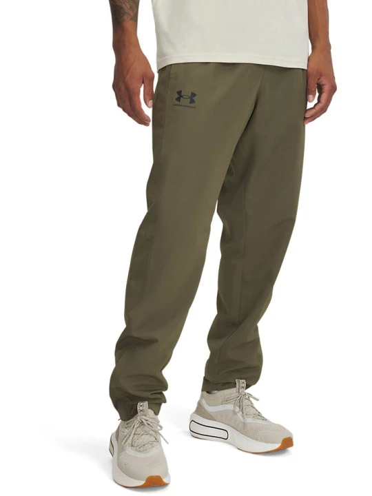 Zdjęcie produktu Under Armour Spodnie sportowe w kolorze khaki rozmiar: M