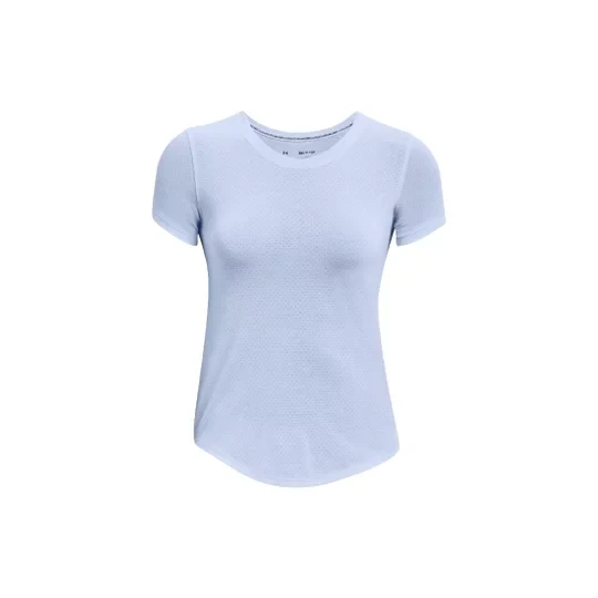 Zdjęcie produktu Under Armour Streaker Run Short Sleeve 1361371-438, Damskie, Niebieskie, t-shirty, poliester, rozmiar: S