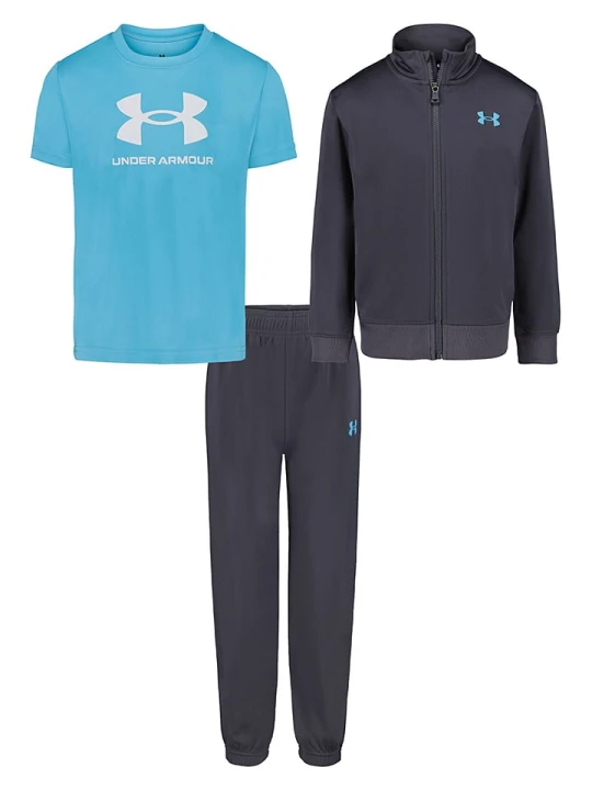Zdjęcie produktu Under Armour Strój sportowy w kolorze antracytowym rozmiar: 104-110