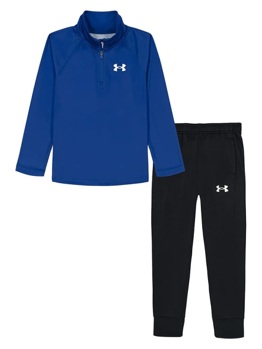 Zdjęcie produktu Under Armour Strój sportowy w kolorze granatowo-czarnym rozmiar: 110-116