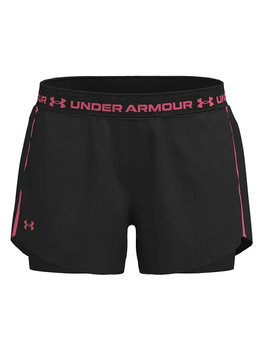 Zdjęcie produktu Under Armour Szorty funkcyjne 2w1 w kolorze czarnym rozmiar: L