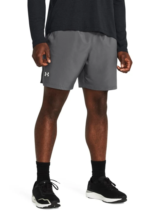 Zdjęcie produktu Under Armour Szorty "Launch 7" w kolorze szarym do biegania rozmiar: XL