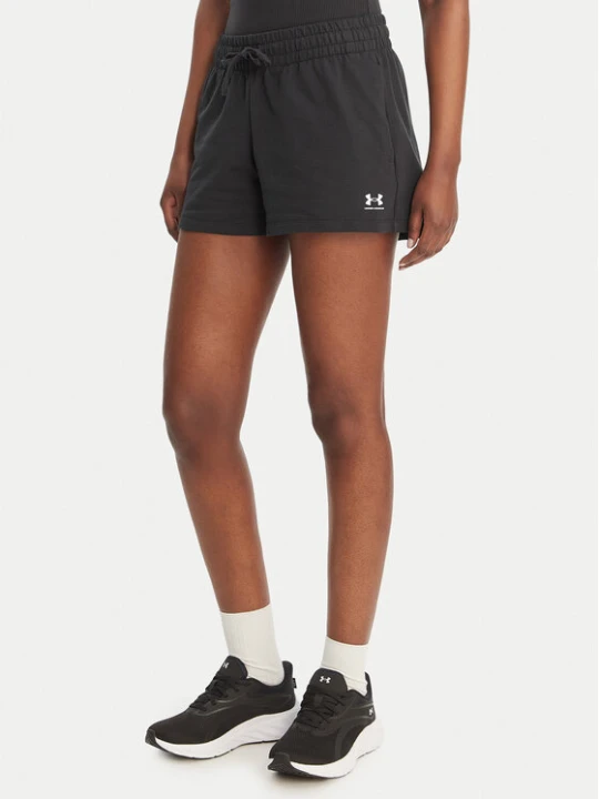 Zdjęcie produktu Under Armour Szorty sportowe Sport Terry 6011022 Czarny Regular Fit