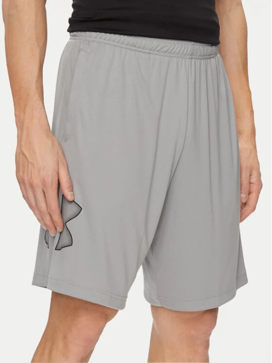 Zdjęcie produktu Under Armour Szorty sportowe Ua Tech Graphic Short 1306443-035 Szary Loose Fit