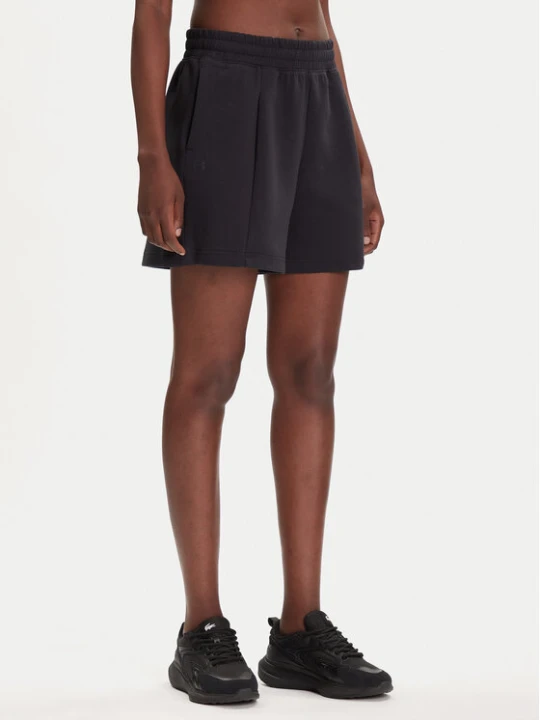 Zdjęcie produktu Under Armour Szorty sportowe Unstoppable Flc Pltd Short 1382764-001 Czarny Loose Fit