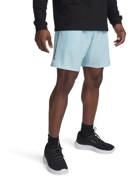 Zdjęcie produktu Under Armour Szorty sportowe w kolorze błękitnym rozmiar: M