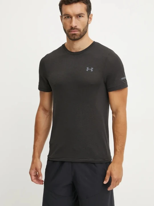Zdjęcie produktu Under Armour t-shirt do biegania Seamless Stride czarny
