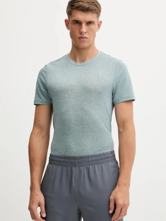 Zdjęcie produktu Under Armour t-shirt do biegania Seamless Stride turkusowy