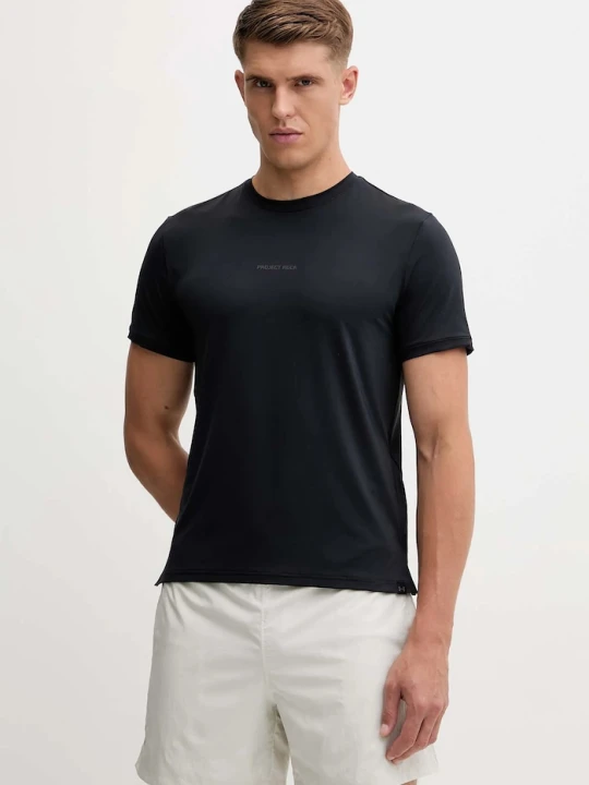 Zdjęcie produktu Under Armour t-shirt sportowy Project Rock czarny